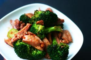 Chicken and broccoli - healthy eating